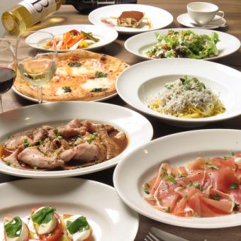 ◇歓送迎会にもおすすめ◆《全8品》【カジュアルパーティーコース】2時間飲み放題付5,000円