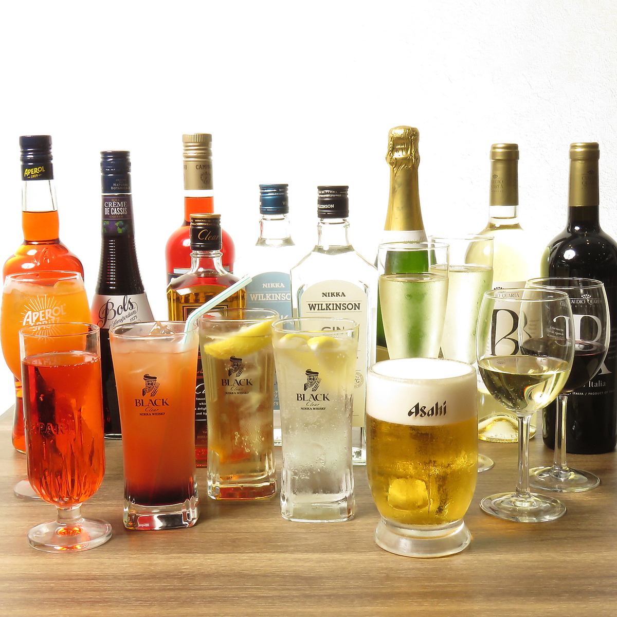 単品飲み放題120分2,500円(税込)でご用意！当日受付も可能です◎