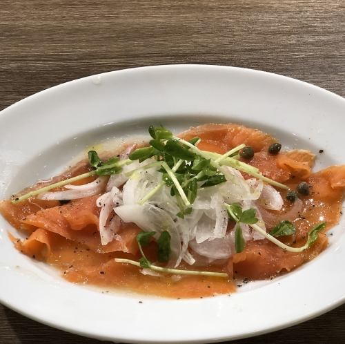 スモークサーモンのイタリアンマリネ