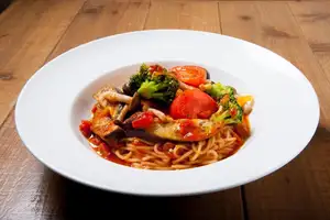 Colorful Vegetable Tomato Sauce