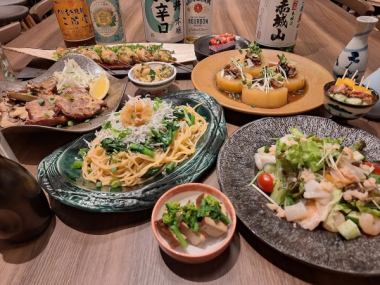 【2時間飲み放題付】群馬県産食材メイン932和風プラン☆デザート付全8品コース◆7000円