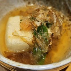 Deep-fried tofu (Autumn/Winter only)