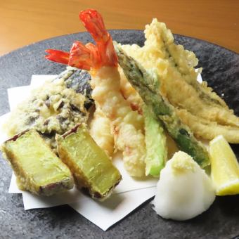 天麩羅盛り合せ
