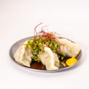 ラムとセロリの水餃子