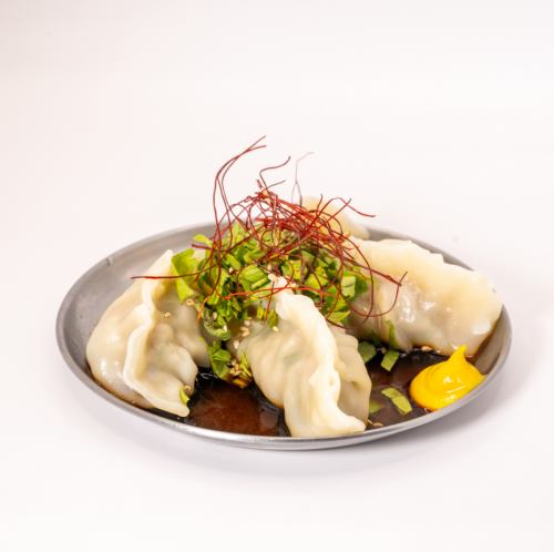 ラムとセロリの水餃子