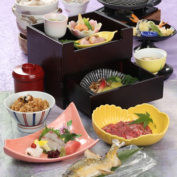 【期間限定套餐】季節限定套餐3,700日元（含稅）～ 種類豐富！