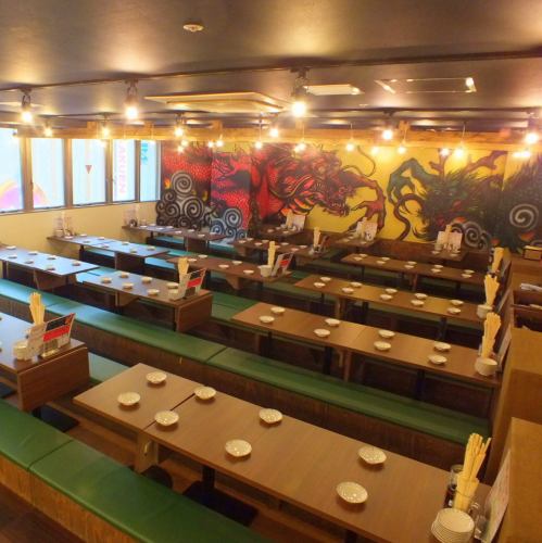 宴会最大100名様までOK！