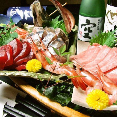 A great value course with all-you-can-drink and a luxurious way to eat bluefin tuna!