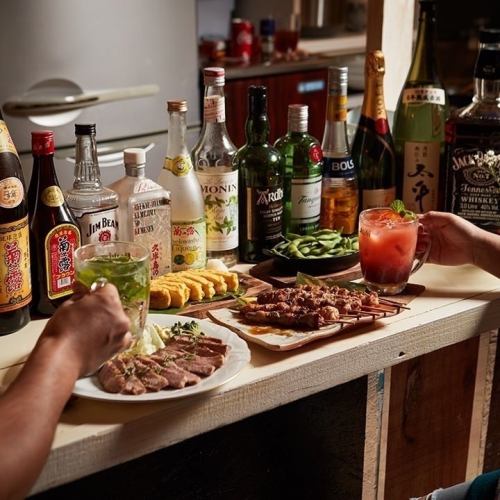 【単品飲み放題】ございます!沖縄ならではの『泡盛』や『シーカーサーサワー』もお楽しみいただけます♪