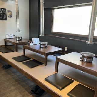 4名掛けお座敷×3