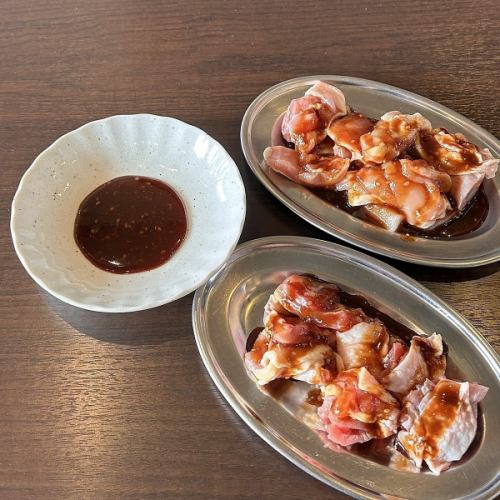 自家製の味噌ダレで召し上がれ！