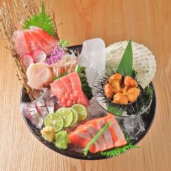 Tonight's 5-kind sashimi platter (1 portion)