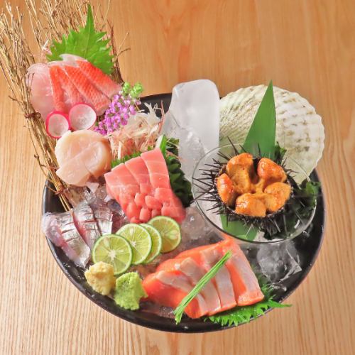 Tonight's 5-kind sashimi platter (1 portion)