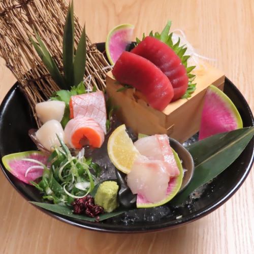 今宵のお造り3種盛り合わせ　1人前～
