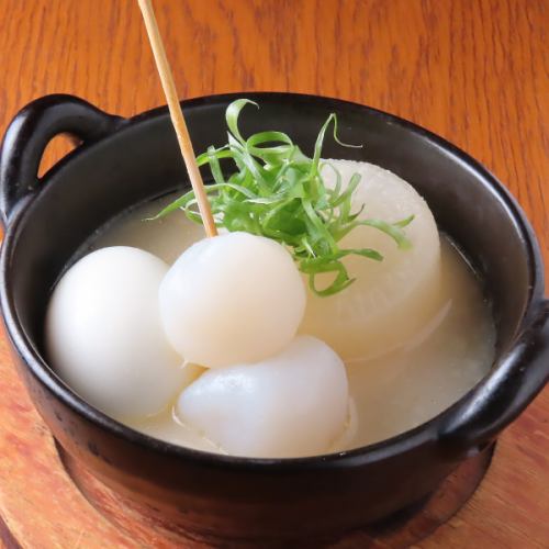 貝出汁おでん3種盛り