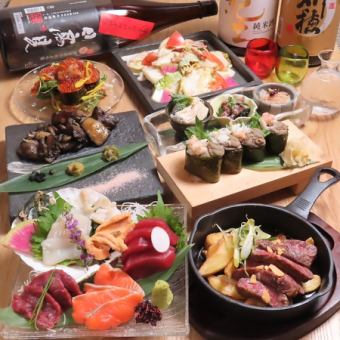 【仙台牛ステーキ＆伊達鶏炭火黒焼きコース】贅沢な7品★価格6500円→6000円