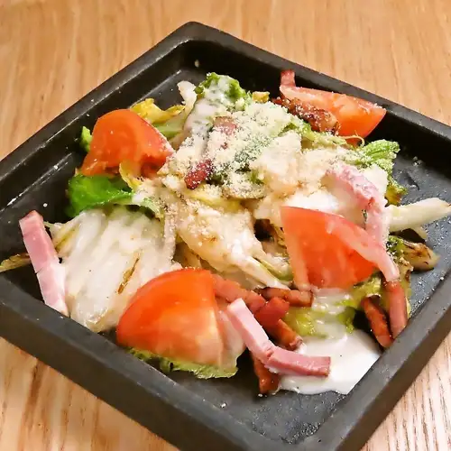 Roasted Caesar Caesar Salad with Chinese Cabbage