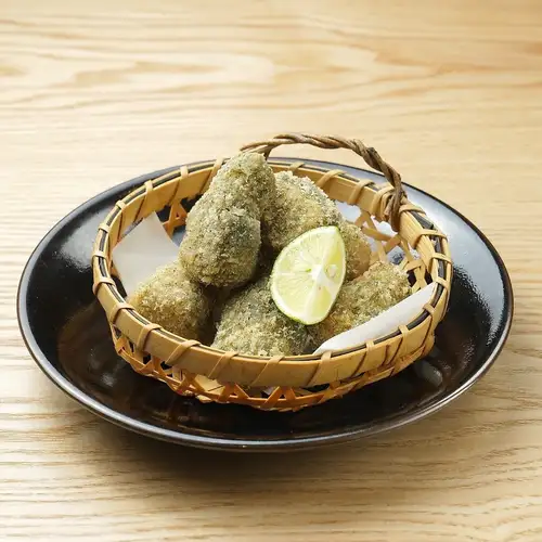 蝦仁土豆條配海苔碎