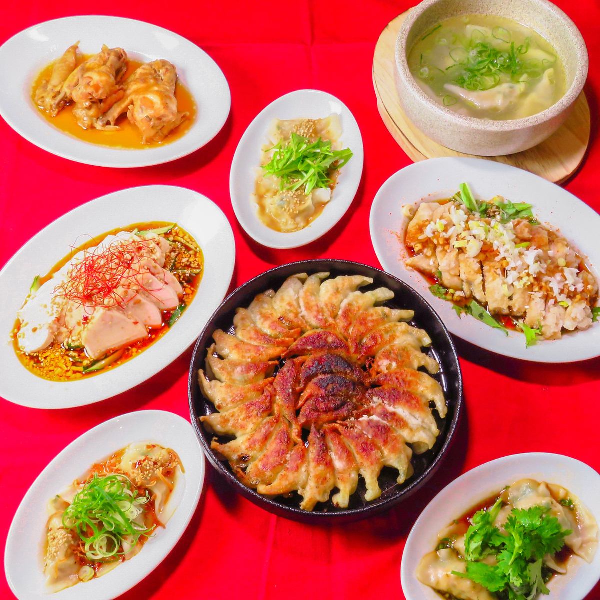 くうてん10FにOPEN選べる4種の水餃子や杏仁アイス等デザートも♪