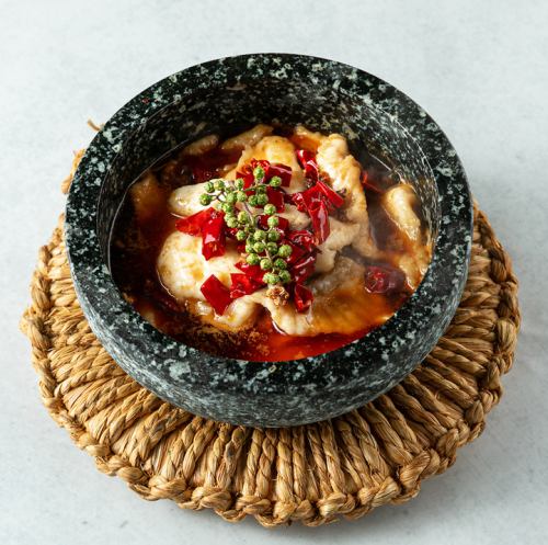 White fish and chili stew