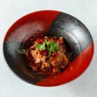 Beef stewed with chili peppers
