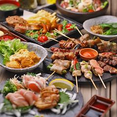 26 kinds of local chicken dishes! 100 kinds of drinks! All-you-can-eat and drink for 3 hours! "All-you-can-eat local chicken course" 4,500 yen ⇒ 3,500 yen!