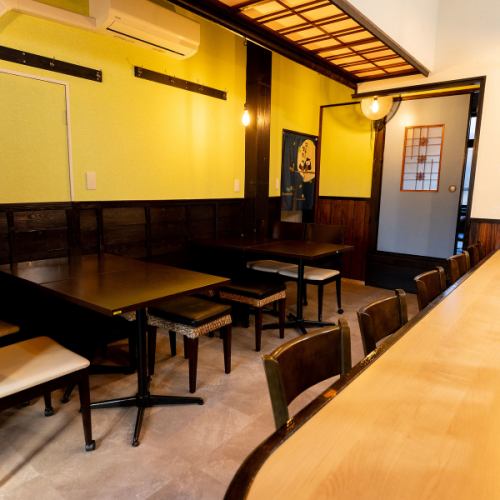 キレイなお店で誘いやすい