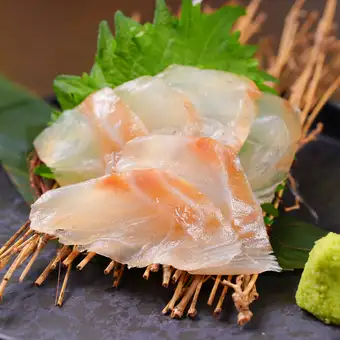 진 도미의 다시마 〆