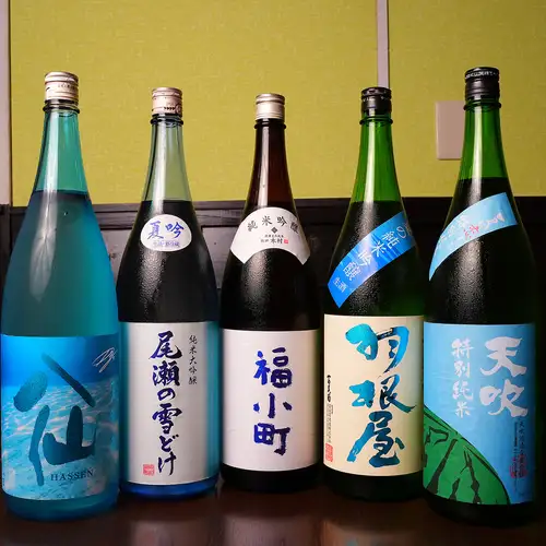 【月替わり】日本酒各種（税込1280円～）