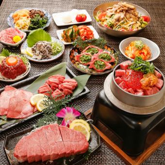 [Lunch only♪] All-you-can-eat 122 dishes★NORMAL course 2,480 yen◎~Beef tongue yukhoe and samgyeopsal also available◎