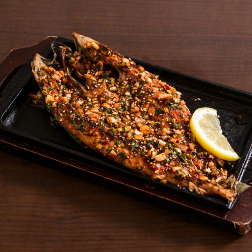 Spicy grilled Kinka mackerel "Gogalbi"