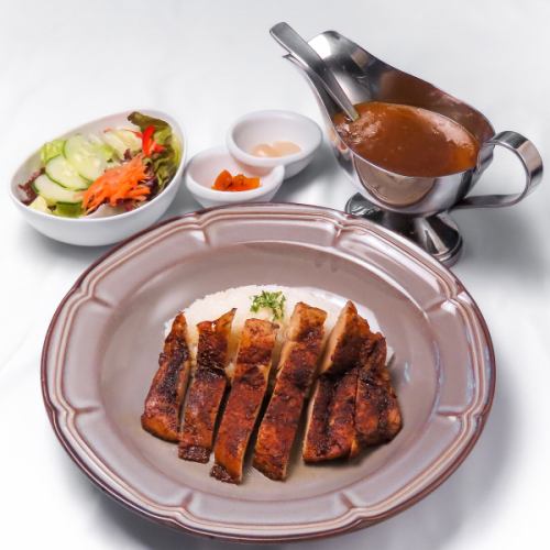 スパイスケイジャンチキンカレー