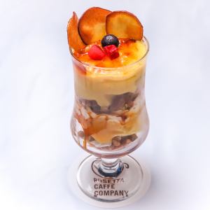 さつまいもブリュレパフェ