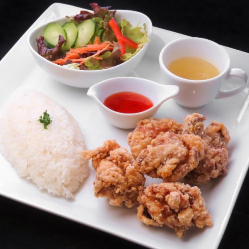 【Chicken】 阿波すだち鶏の唐揚げプレート