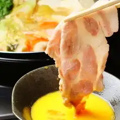 【あぐー豚すき焼きコース】5,500円