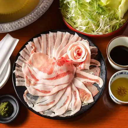 飲み放題付【あぐー豚しゃぶ肉倍コース】9,000円