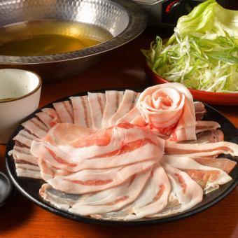 【あぐー豚しゃぶ プレミアム コース】5,000円