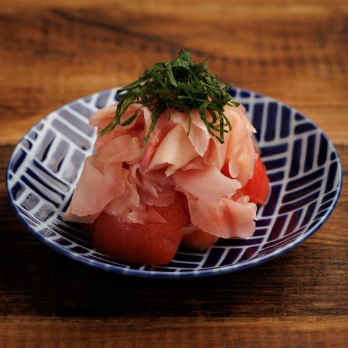 ガリまみれトマト