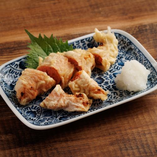 明太子の天ぷら