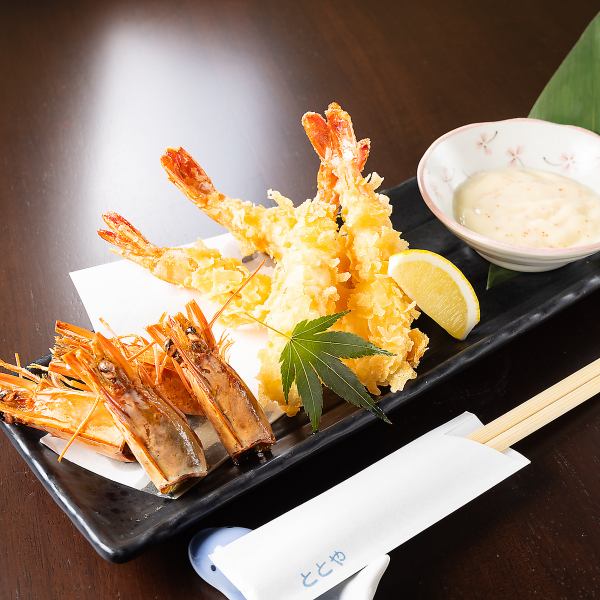 プリプリの海老をパリパリの衣で包んだ食感がたまらない！海老マヨ