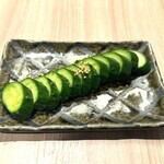 きゅうりの漬物