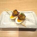 創作串　うにく玉子
