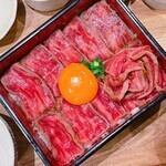 A5米沢牛レアステーキ重セット