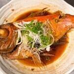 金目鯛の姿煮付け