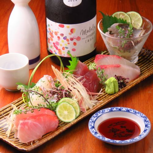 板長おまかせ本日の刺し盛