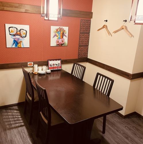 完全個室完備！