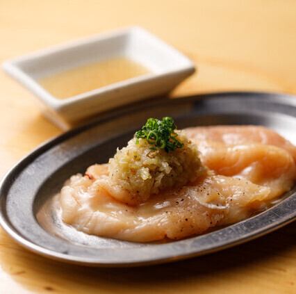 むね肉のねぎ塩焼き