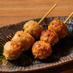 Chicken meatball skewer (1 skewer)