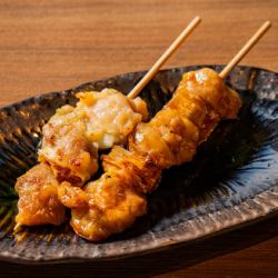 Chicken and green onion skewer (1 skewer)