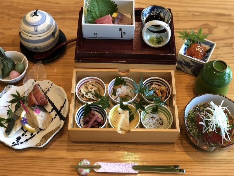 いつもよりちょっと贅沢に。見た目も美しい創作和食料理が愉しめるランチ会席